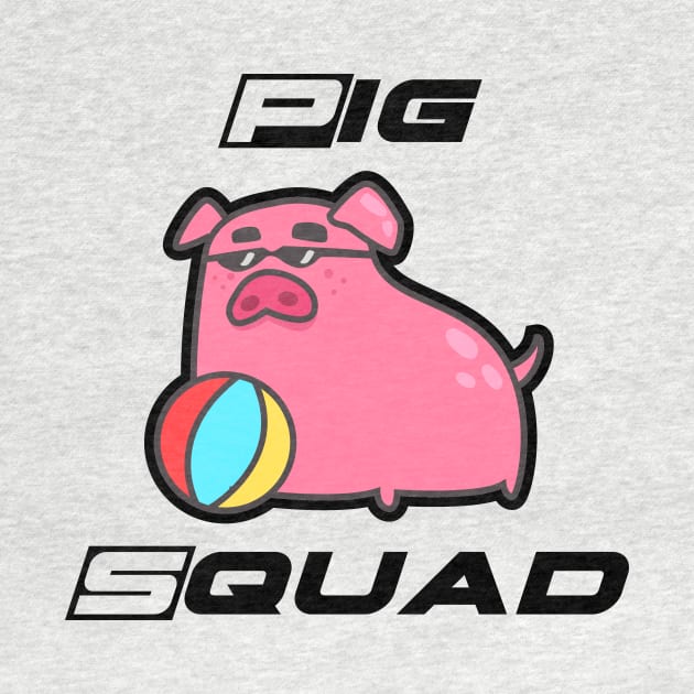 Pig Squad Funny Farm Animal Gift by chrizy1688